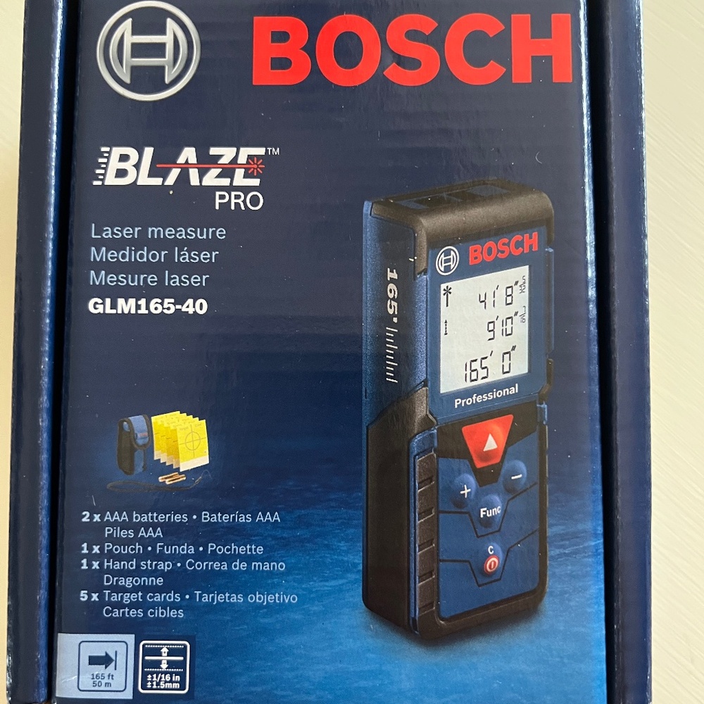 BOSCH Laser Measure